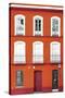 Made in Spain Collection - Orange Facade of Traditional Spanish Building-Philippe Hugonnard-Stretched Canvas