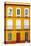 Made in Spain Collection - Orange Facade of Traditional Spanish Building-Philippe Hugonnard-Stretched Canvas