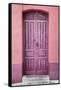 Made in Spain Collection - Pink Door in Seville-Philippe Hugonnard-Framed Stretched Canvas