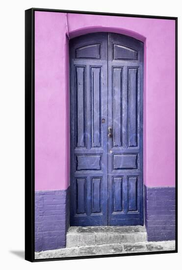 Made in Spain Collection - Purple Door in Seville-Philippe Hugonnard-Framed Stretched Canvas