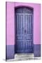 Made in Spain Collection - Purple Door in Seville-Philippe Hugonnard-Stretched Canvas