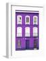 Made in Spain Collection - Purple Facade of Traditional Spanish Building-Philippe Hugonnard-Framed Photographic Print