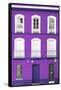 Made in Spain Collection - Purple Facade of Traditional Spanish Building-Philippe Hugonnard-Framed Stretched Canvas