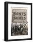 Made in Spain Collection - Wild West Sign-Philippe Hugonnard-Framed Photographic Print