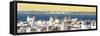 Made in Spain Panoramic Collection - City of Cadiz at Sunset III-Philippe Hugonnard-Framed Stretched Canvas