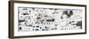 Made in Spain Panoramic Collection - White Village of Mojacar V-Philippe Hugonnard-Framed Photographic Print