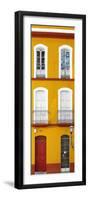 Made in Spain Slim Collection - Orange Facade of Traditional Spanish Building II-Philippe Hugonnard-Framed Photographic Print