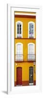 Made in Spain Slim Collection - Orange Facade of Traditional Spanish Building II-Philippe Hugonnard-Framed Photographic Print