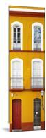 Made in Spain Slim Collection - Orange Facade of Traditional Spanish Building II-Philippe Hugonnard-Mounted Photographic Print