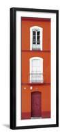 Made in Spain Slim Collection - Orange Facade of Traditional Spanish Building III-Philippe Hugonnard-Framed Photographic Print