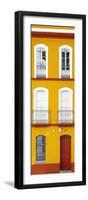 Made in Spain Slim Collection - Orange Facade of Traditional Spanish Building-Philippe Hugonnard-Framed Photographic Print