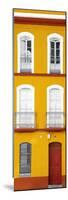 Made in Spain Slim Collection - Orange Facade of Traditional Spanish Building-Philippe Hugonnard-Mounted Photographic Print