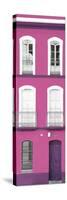 Made in Spain Slim Collection - Pink Facade of Traditional Spanish Building-Philippe Hugonnard-Stretched Canvas