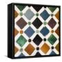 Made in Spain Square Collection - Alhambra Mosaic-Philippe Hugonnard-Framed Stretched Canvas