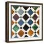 Made in Spain Square Collection - Alhambra Mosaic-Philippe Hugonnard-Framed Photographic Print