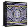 Made in Spain Square Collection - Colorful Mosaic III-Philippe Hugonnard-Framed Stretched Canvas