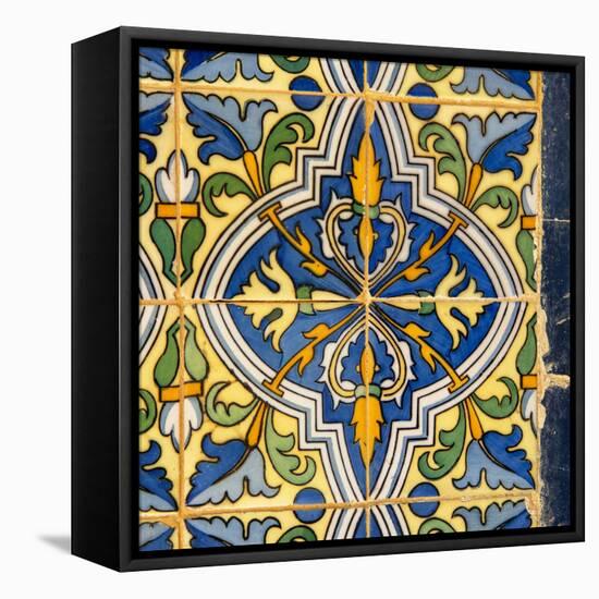 Made in Spain Square Collection - Details of Oriental Mosaic-Philippe Hugonnard-Framed Stretched Canvas