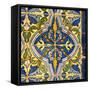 Made in Spain Square Collection - Details of Oriental Mosaic-Philippe Hugonnard-Framed Stretched Canvas