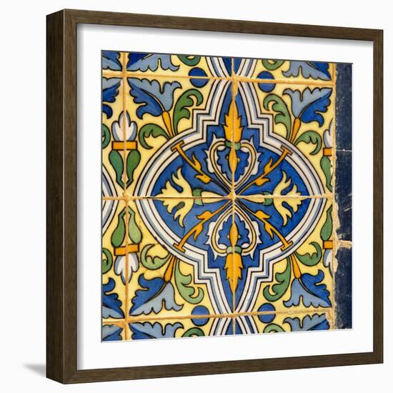 Made in Spain Square Collection - Details of Oriental Mosaic-Philippe Hugonnard-Framed Photographic Print