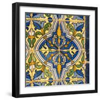 Made in Spain Square Collection - Details of Oriental Mosaic-Philippe Hugonnard-Framed Photographic Print