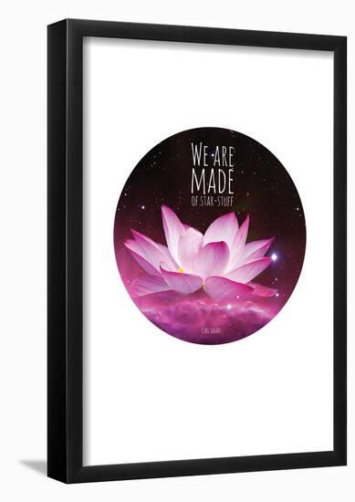 Made Of Star Stuff Badge-null-Framed Poster