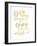 Made To Shine-Jennifer McCully-Framed Art Print