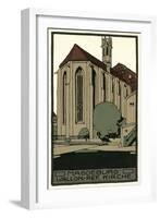 Madeburg Church-null-Framed Art Print