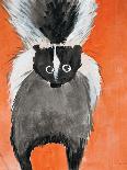 Playful Skunk-Madelaine Morris-Stretched Canvas