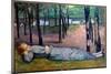 Madeleine (1871-1895) at the Wood of Love, 1888 (Oil on Canvas)-Emile Bernard-Mounted Giclee Print