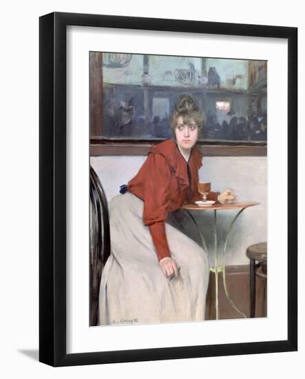 Madeleine, 1892-Ramon Casas-Framed Giclee Print