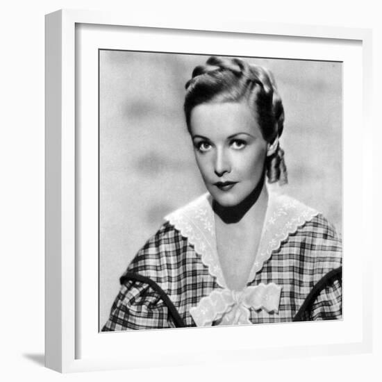 Madeleine Carroll, British Film Actress, 1934-1935-null-Framed Giclee Print