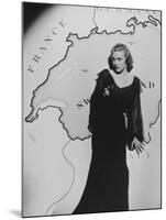 Madeleine Carroll, Secret Agent, 1936-null-Mounted Photographic Print