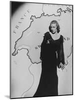 Madeleine Carroll, Secret Agent, 1936-null-Mounted Photographic Print