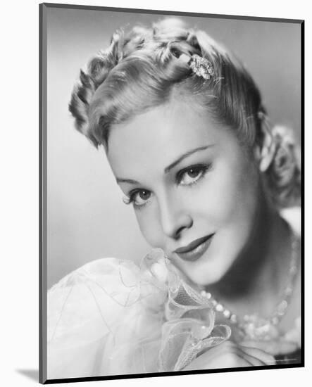 Madeleine Carroll-null-Mounted Photo