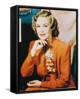 Madeleine Carroll-null-Framed Stretched Canvas