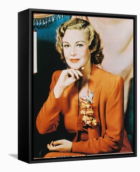 Madeleine Carroll-null-Framed Stretched Canvas