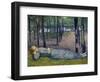 Madeleine in the Bois D'Amour, 1888-Emile Bernard-Framed Giclee Print