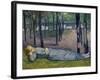 Madeleine in the Bois D'Amour, 1888-Emile Bernard-Framed Giclee Print