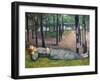 Madeleine in the Bois D'Amour, 1888-Emile Bernard-Framed Giclee Print