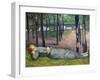 Madeleine in the Bois D'Amour, 1888-Emile Bernard-Framed Giclee Print