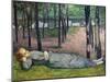 Madeleine in the Bois D'Amour, 1888-Emile Bernard-Mounted Giclee Print