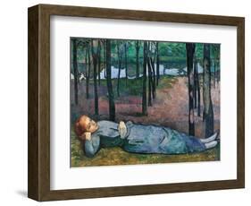 Madeleine in the Bois d'Amour-Emile Bernard-Framed Art Print