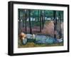 Madeleine in the Bois d'Amour-Emile Bernard-Framed Art Print