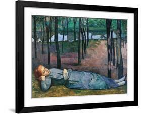 Madeleine in the Bois d'Amour-Emile Bernard-Framed Art Print