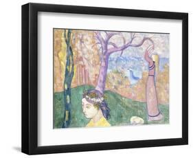 Madeleine in the Wood of Love, 1892-Emile Bernard-Framed Giclee Print