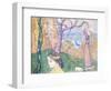 Madeleine in the Wood of Love, 1892-Emile Bernard-Framed Giclee Print