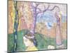 Madeleine in the Wood of Love, 1892-Emile Bernard-Mounted Giclee Print