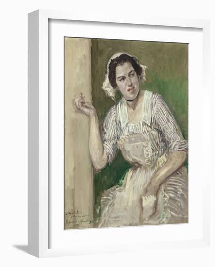 Madeleine Pissard en Roxane-Jacques-emile Blanche-Framed Giclee Print