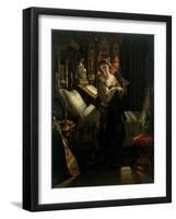 Madeline after Prayer, 1868-Daniel Maclise-Framed Giclee Print