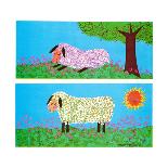 The Lamb - Jack & Jill-Madeline Gauron-Stretched Canvas